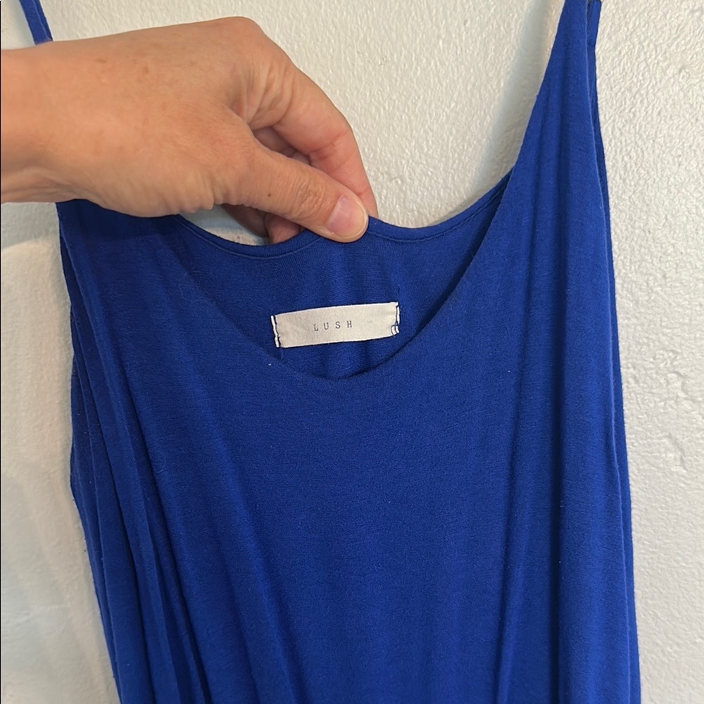 Lush Royal Blue Maxi Dress